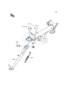 Z800 ABS ZR800FGF UF (UK FA) XX (EU ME A(FRICA) drawing Stand(s)