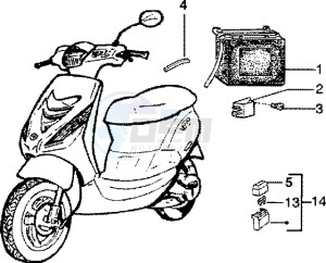 Zip 50 SP Euro 2 drawing Electrical devices