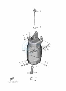 YXF850ES YX85FPSP (BARM) drawing OIL TANK