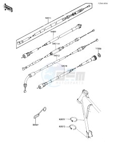 KZ 305 A [CSR] (A1-A2) [CSR] drawing CABLES