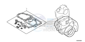 CBR250RAF CBR250RA Europe Direct - (ED) drawing GASKET KIT B