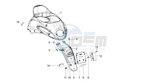 SONAR - 150 CC VTHLS3A1A 4T drawing MUDGUARD FLAP