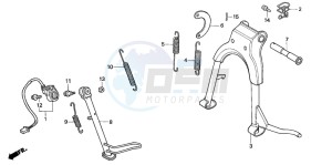 CM125C drawing STAND