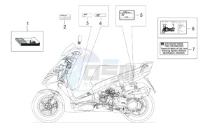 Leonardo 125-150 ST drawing Plate set and handbook