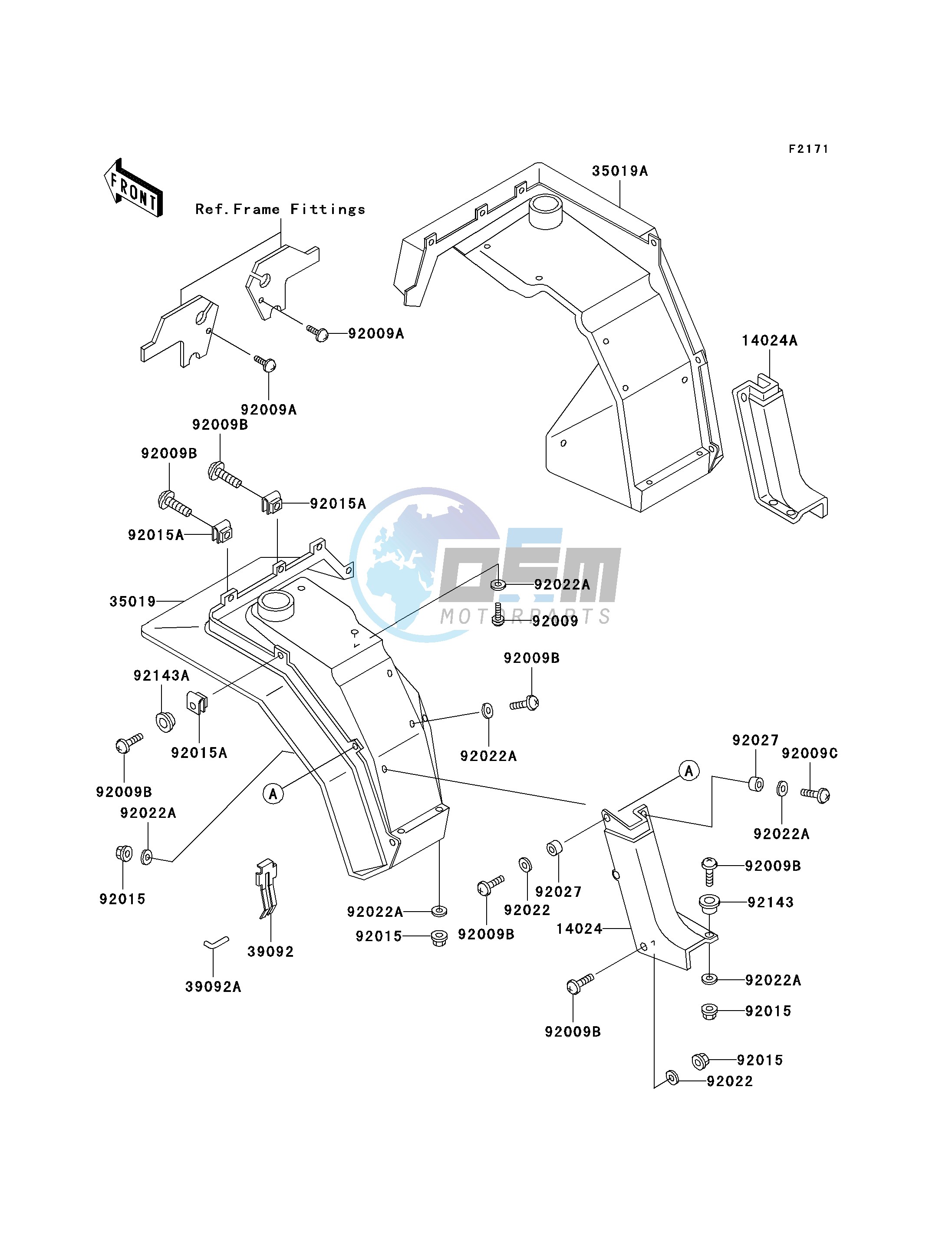 FRONT FENDER-- S- -