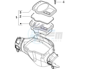 Runner 200 VXR 4t e3 (UK) UK drawing Meter combination - Cruscotto