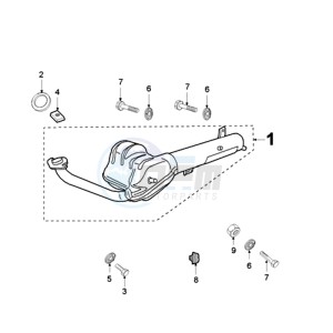 FOX LNA 2 drawing EXHAUST SYSTEM