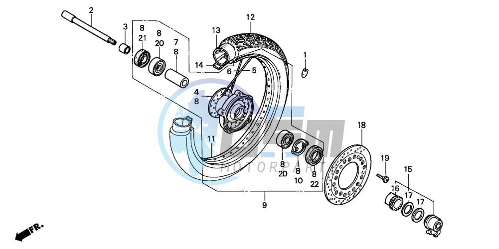 FRONT WHEEL