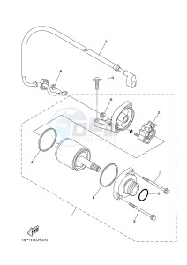 YFZ450R YFZ450RSSE YFZ450R SPECIAL EDITION (1TDA) drawing STARTING MOTOR