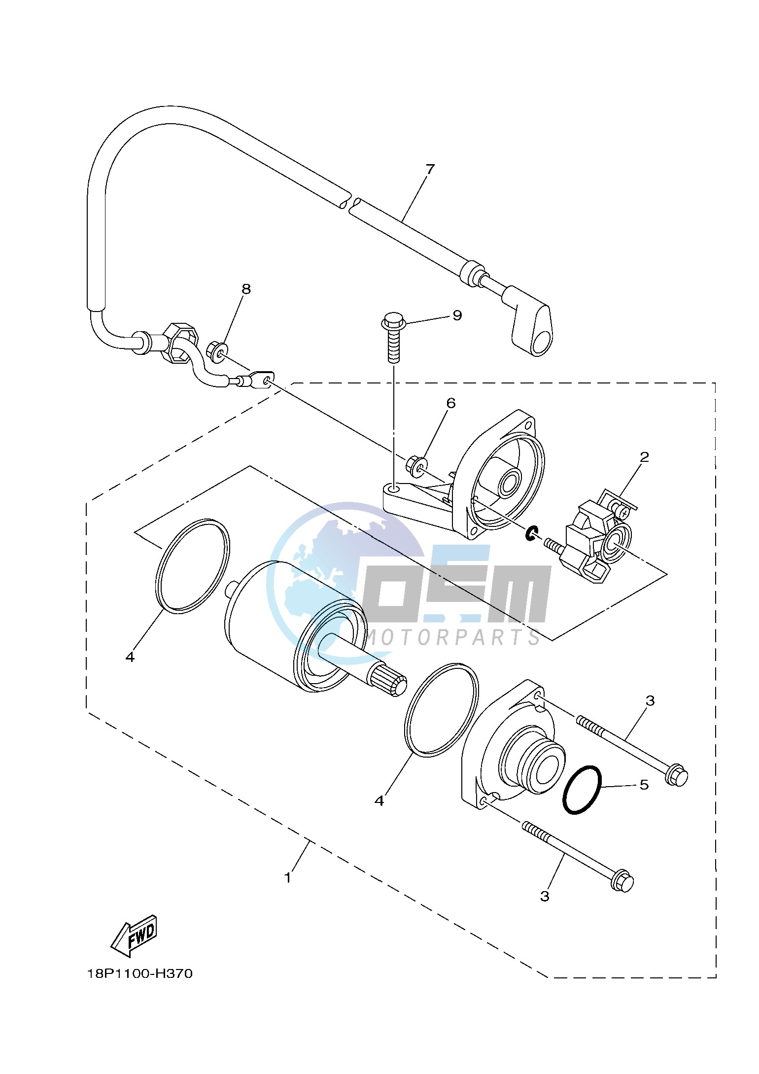 STARTING MOTOR