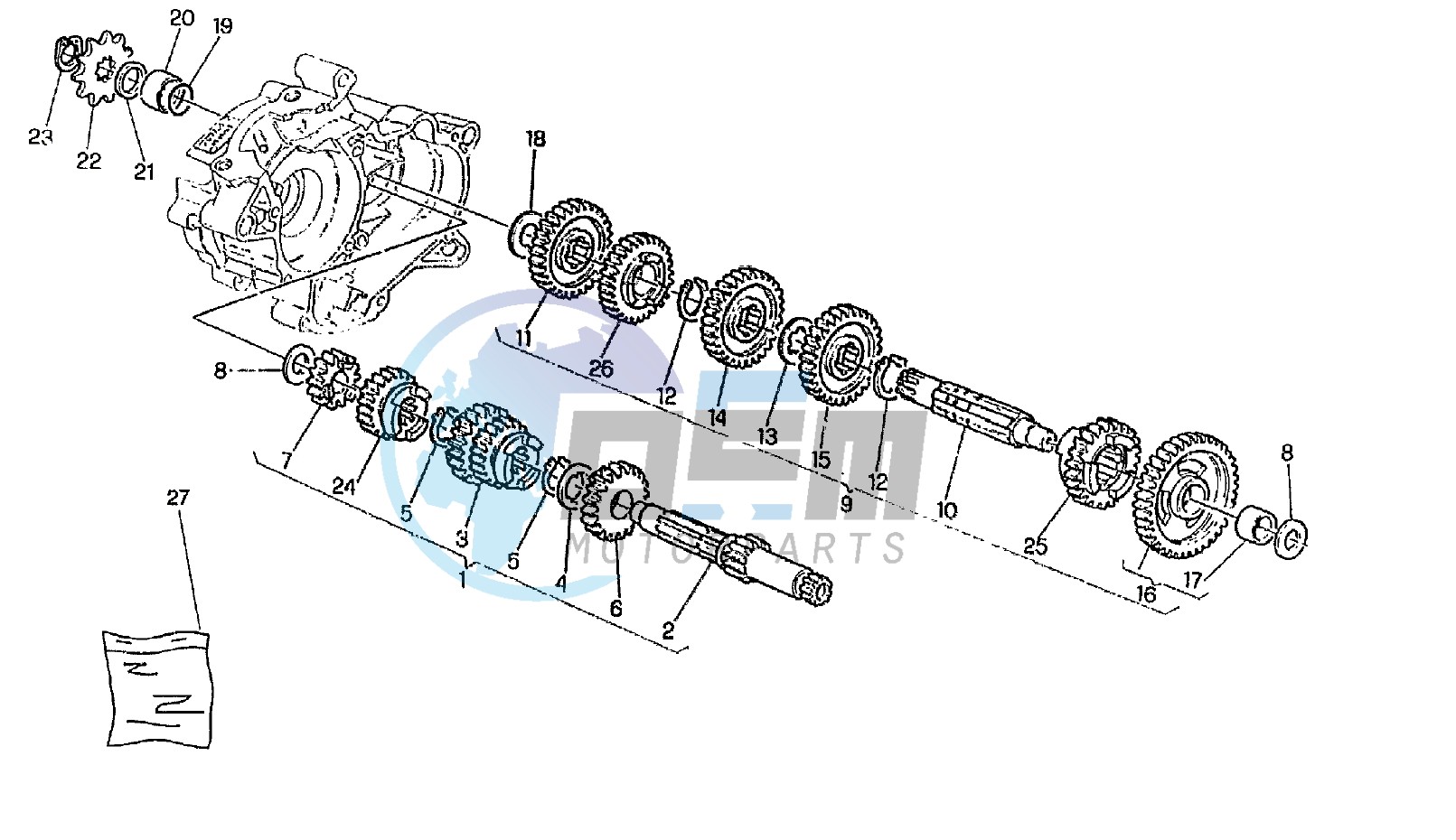 GEAR BOX 6 SPEED