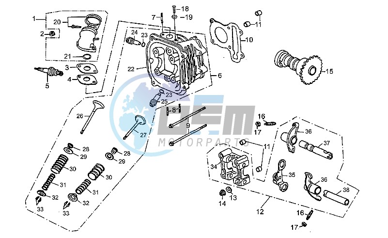 Cylinder head assy