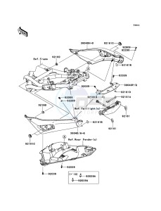 ER-6f EX650CBF GB XX (EU ME A(FRICA) drawing Seat Cover