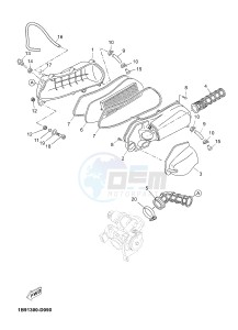 YP125RA (ABS) X-MAX125 ABS X-MAX125 ABS (2ABE) drawing INTAKE 2