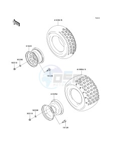 KSV 700 A [KFX700 AND V FORCE] (A1-A2) [KFX700 AND V FORCE] drawing WHEELS_TIRES