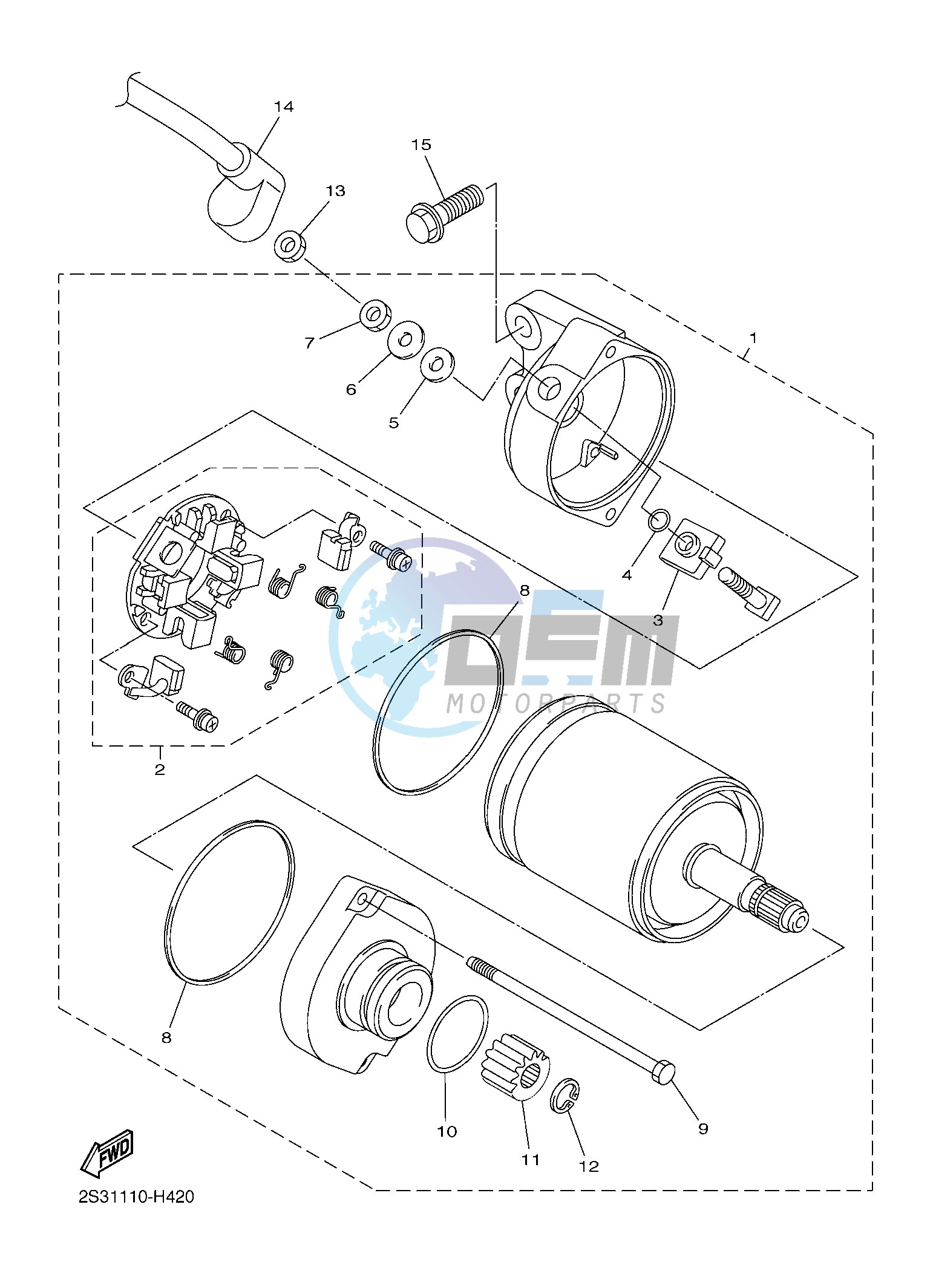 STARTING MOTOR