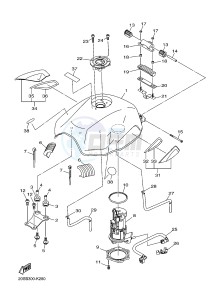 XJ6F 600 DIVERSION F (BS11 BS12) drawing FUEL TANK