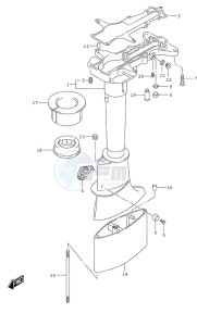 DF 4 drawing Drive Shaft Housing