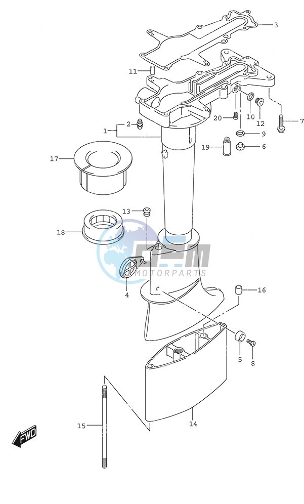 Drive Shaft Housing