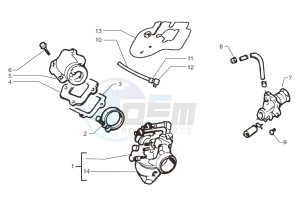 Ark AC 45 Blue-White-Matt Black 50 drawing Oil pump