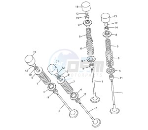 FZ6 FAZER S2 600 drawing VALVE