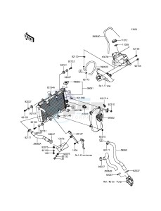 Z250SL BR250EGF XX (EU ME A(FRICA) drawing Radiator