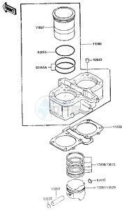 EN 450 A [454 LTD] (A1-A5) [454 LTD] drawing CYLINDER_PISTON-- S- -