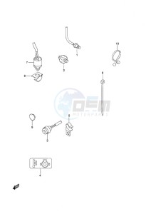 DF 25 V-Twin drawing Sensor/Switch Remote Control