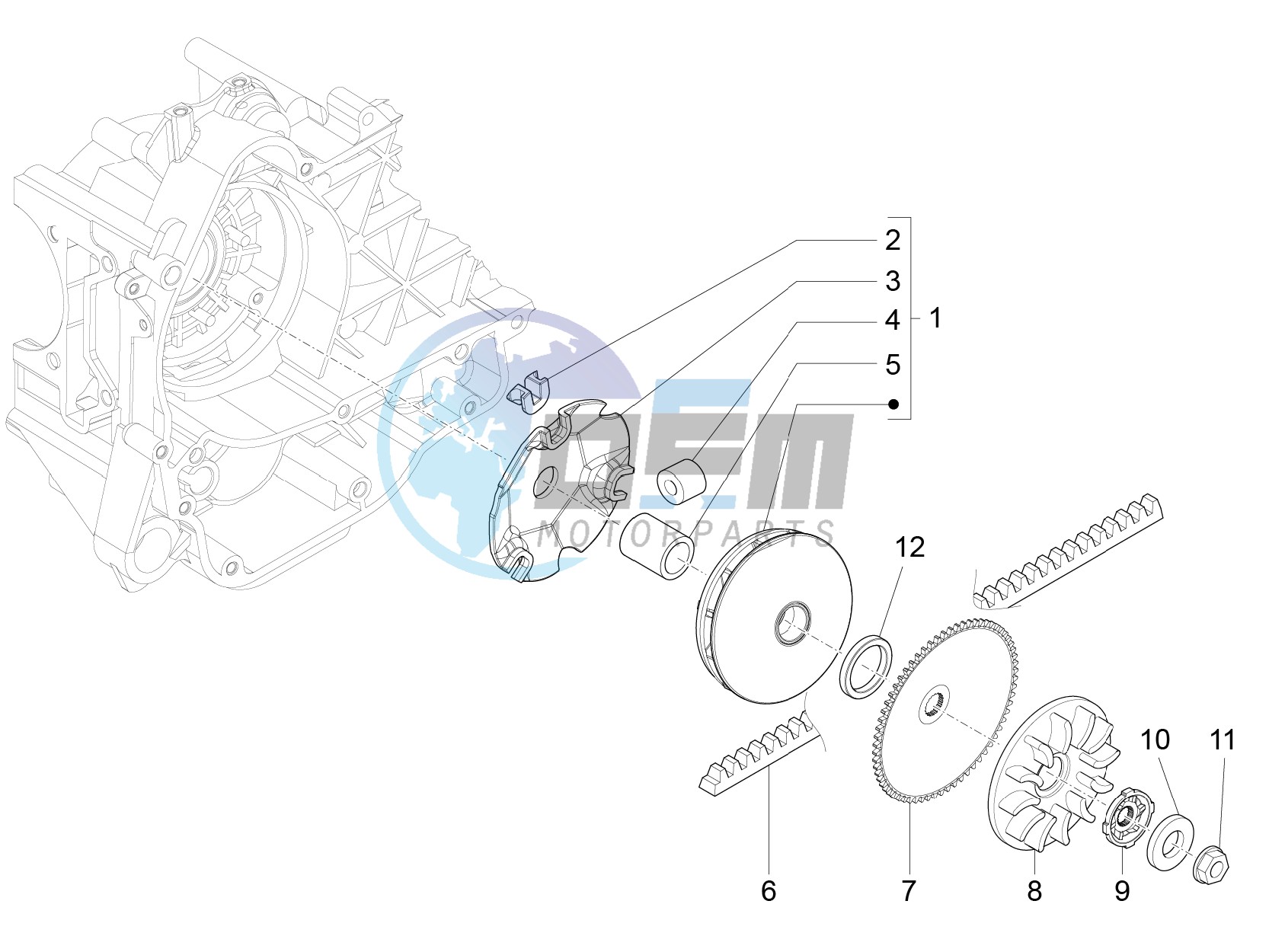 Driving pulley