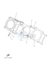 YFM450FWB YFM45KDHJ KODIAK 450 (BJ56) drawing CYLINDER