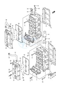 DF 250 drawing Cylinder Head (DF 250S)