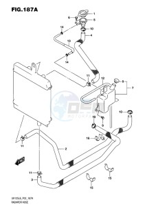 UH125 BURGMAN EU drawing RADIATOR HOSE