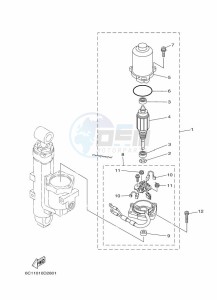 F40D drawing POWER-TILT-ASSEMBLY-2