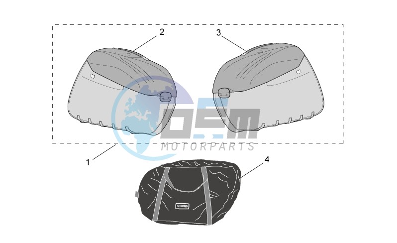 Acc. - Top/cases side cases