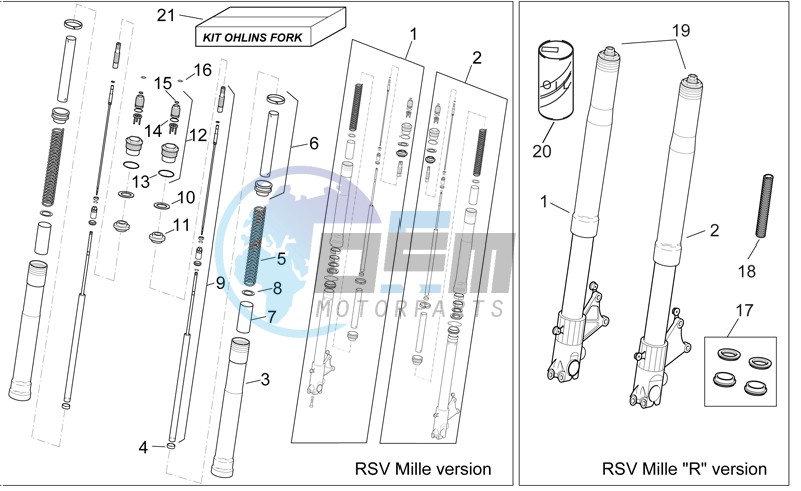 Front fork I