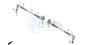 TRX350FE FOURTRAX 350 4X4ES drawing TIE ROD