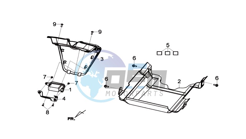 REAR FENDER / INNER SHIELD