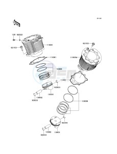 VN 2000 A [VULCAN 2000] (A1-A2) [VULCAN 2000] drawing CYLINDER_PISTON-- S- -