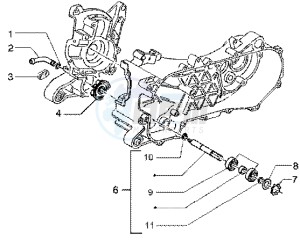 Runner 50 Poggiali drawing Water pump