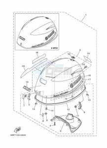 F25DES drawing TOP-COWLING