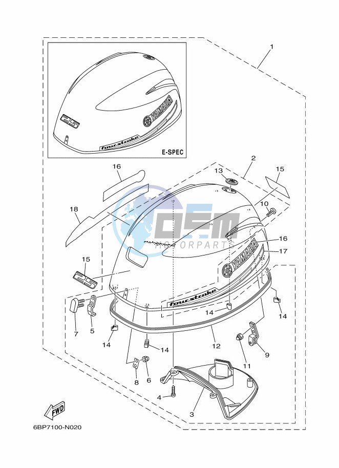 TOP-COWLING