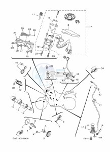 XSR900 MTM850 (BAED) drawing ELECTRICAL 2