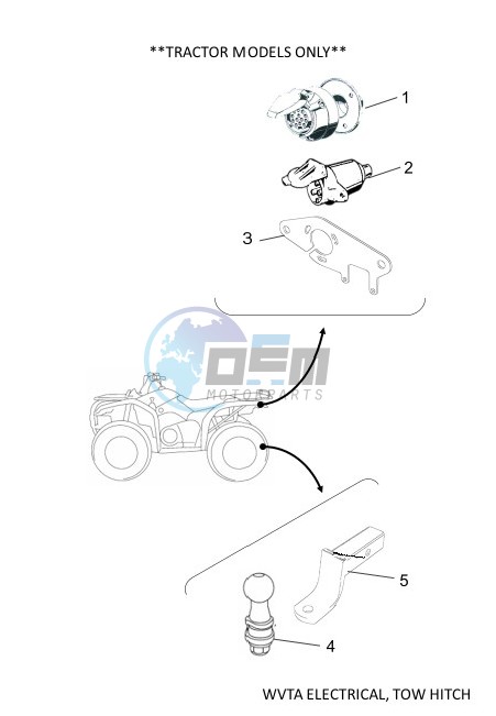 WVTA ELECTRICAL, TOW HITCH