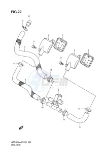 GSF-1250 BANDIT EU drawing 2ND AIR