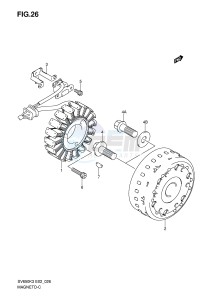 SV650 (E2) drawing MAGNETO