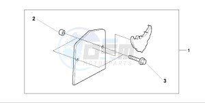 VT750DCA SHADOW SPIRIT drawing BACKPANEL&MARK