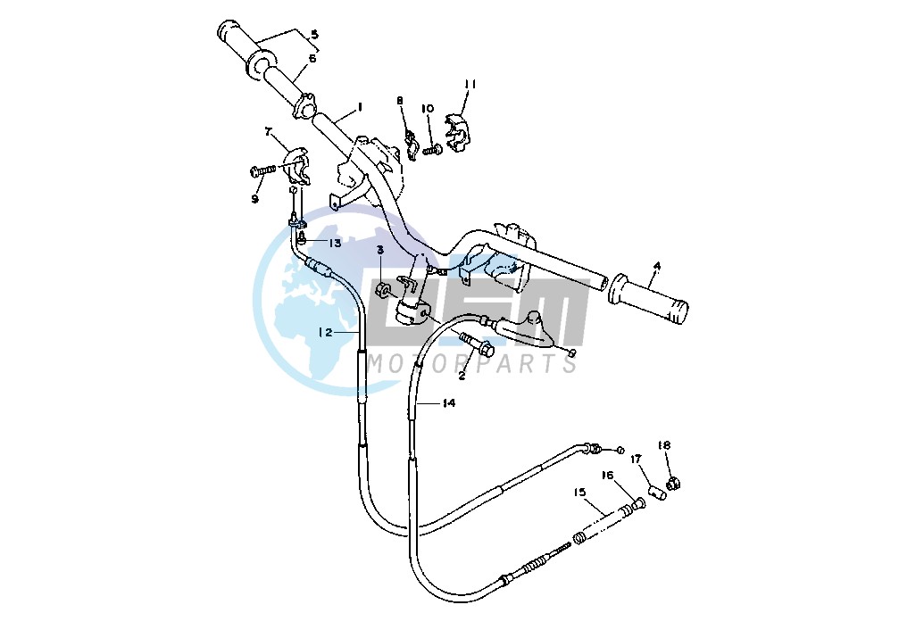 STEERING HANDLE -CABLE