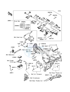 NINJA_250R EX250K9F GB XX (EU ME A(FRICA) drawing Chassis Electrical Equipment