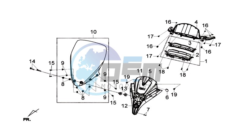 DASHBOARD - WINDSCREEN