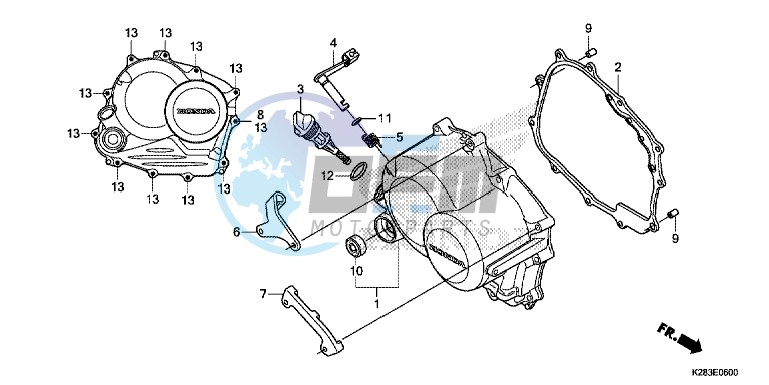 RIGHT CRANKCASE COVER